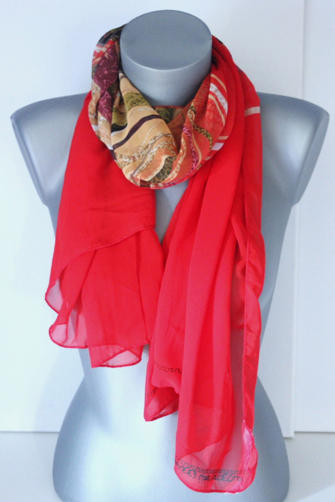 Foulard rouge - CÉLESTINE main image 0