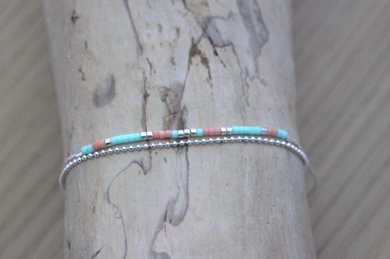 Achat Bracelet multi-rangs Judith - perle d'eau douce en gros