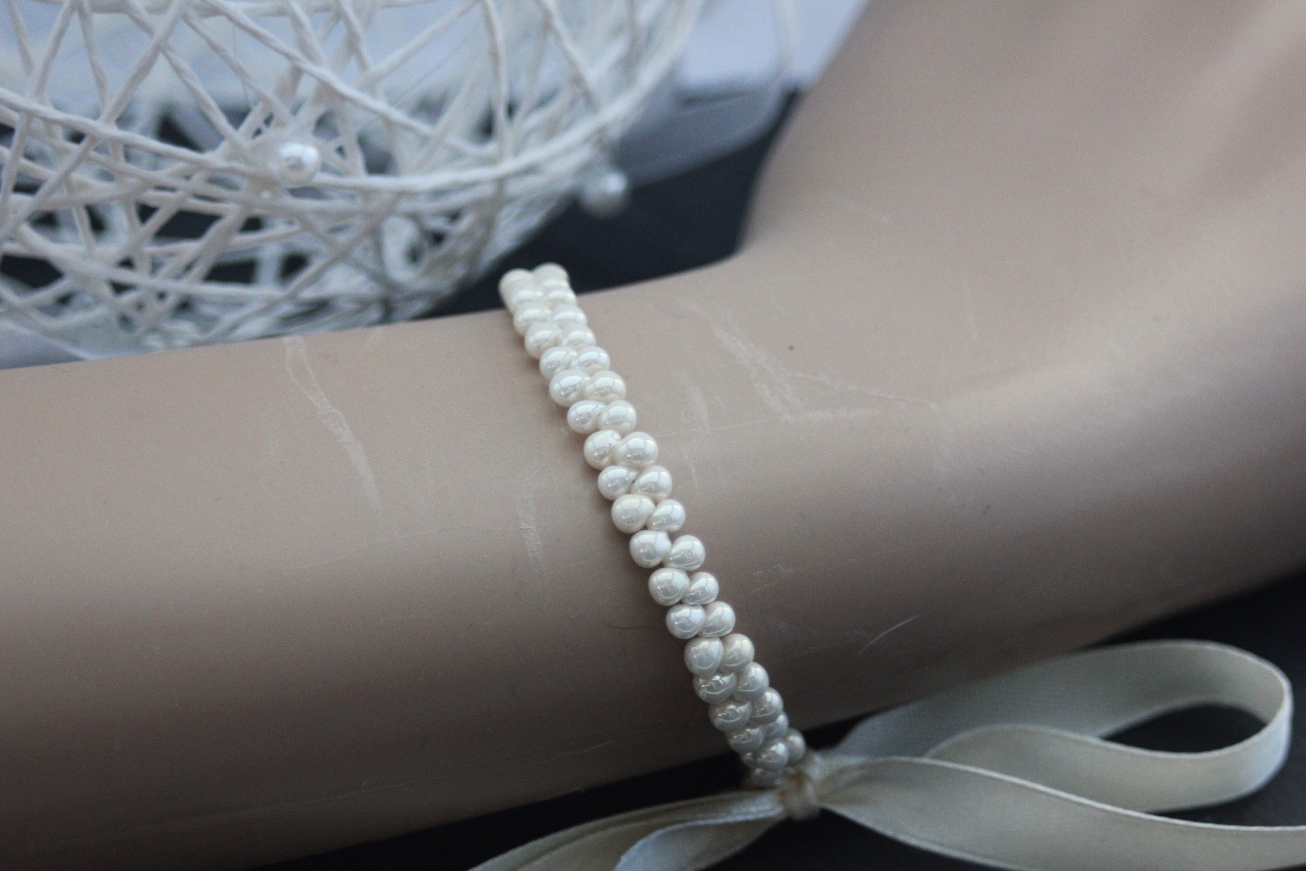 Bracelet "Marquise" ivoire