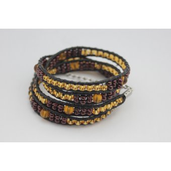 Bracelet wrap 'golden' EmmafashionStyle