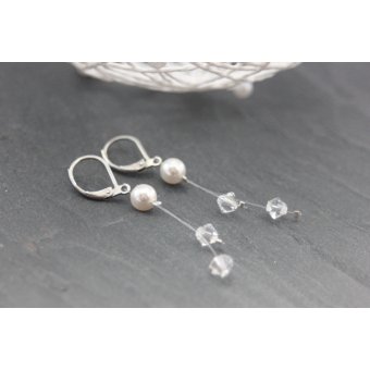 Boucles d'oreilles "Etoiles Filantes"