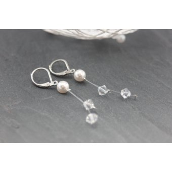 Boucles d'oreilles cristal swarovski