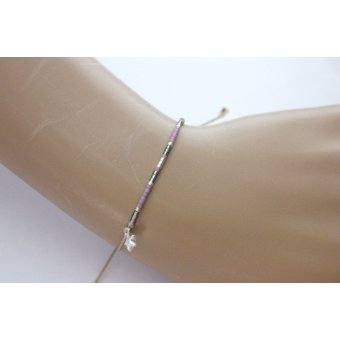 bracelet cordon coulissant minimaliste
