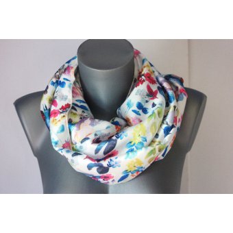 snood tissu imprimÃ© liberty