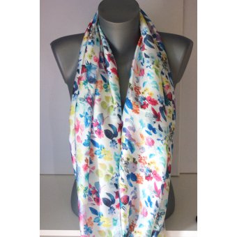 Snood imprimé liberty multicolore