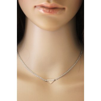 collier minimaliste acier inoxydable