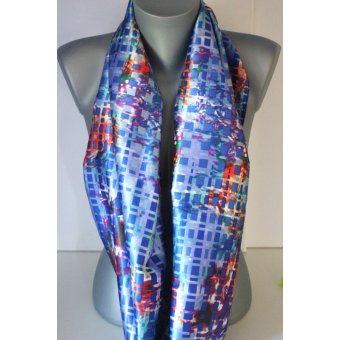 foulard imprimÃ© bleu by EmmaFashionStyle