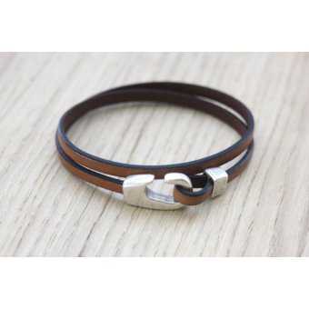 bracelet pour homme en cuir à personnaliser