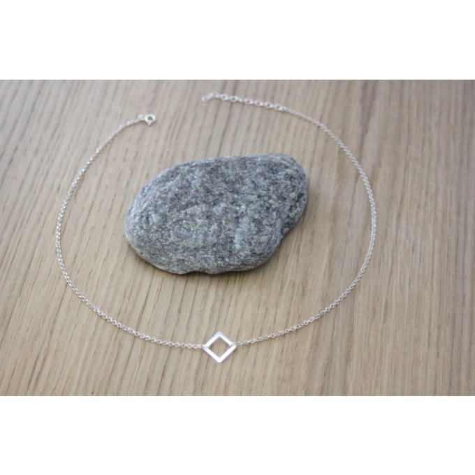 collier ras du cou en argent by EmmaFashionStyle