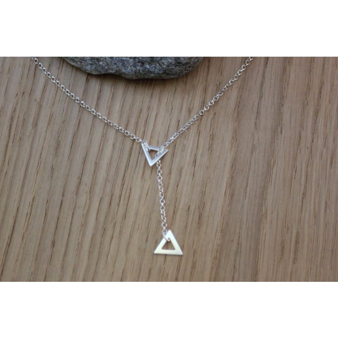 collier ras du cou en argent by EmmaFashionStyle