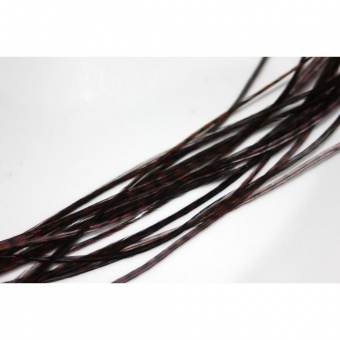 Extension Plume de cheveux marron grizzly