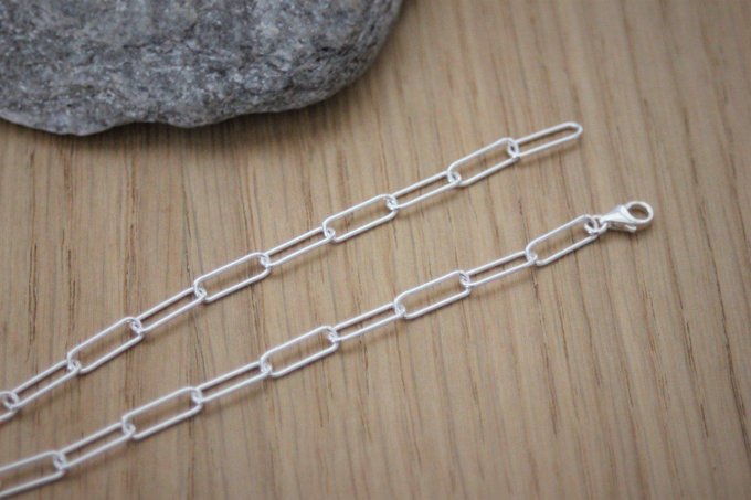 Bracelet en argent massif pendentif coquillage cauri