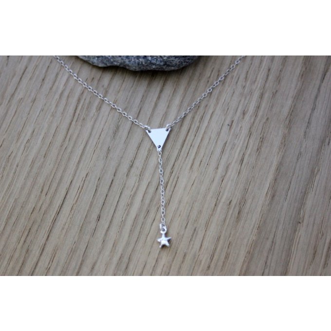 collier fin en argent