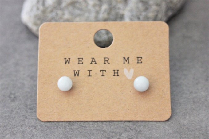 Boucles d'oreilles en aigue marine et argent massif