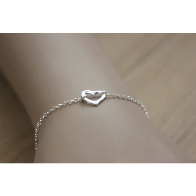 bracelet fin en argent 