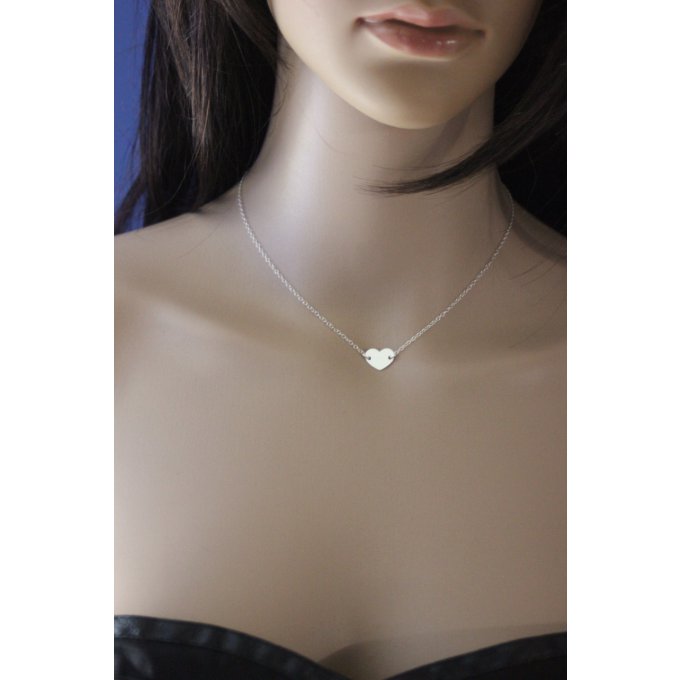 collier pendentif coeur de créateur