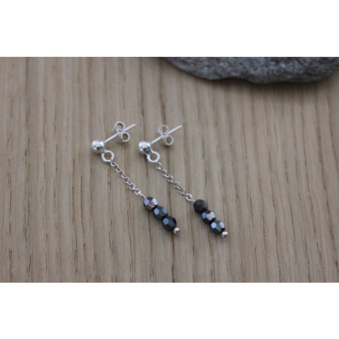 boucles d'oreilles swarovski