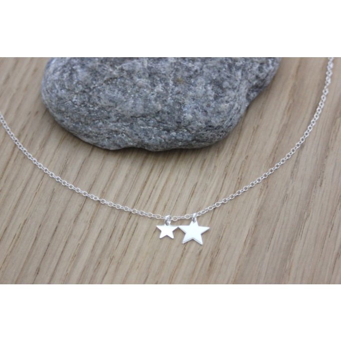 collier ras du cou argent