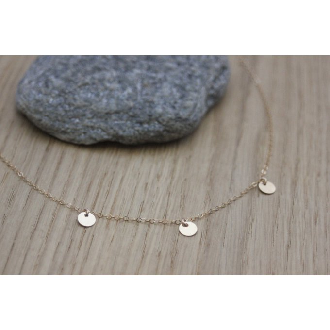 Collier fin en or