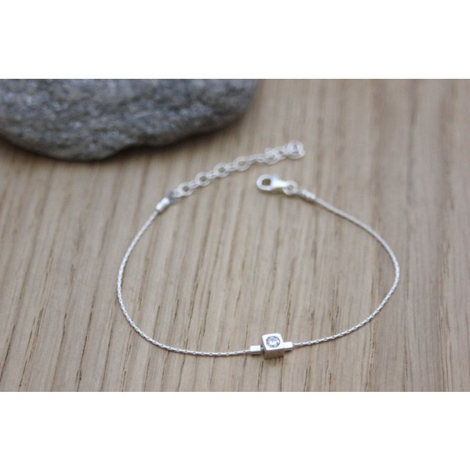 bracelet fin en argent