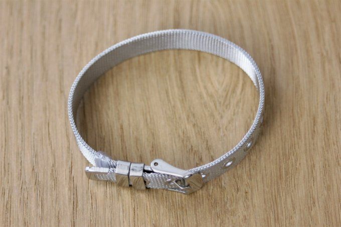 Bracelet ceinture en acier inoxydable 