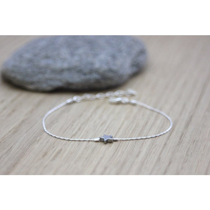 bracelet fin en argent