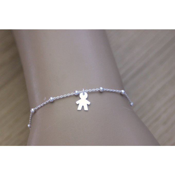 bracelet pour maman breloque fille ou garçon