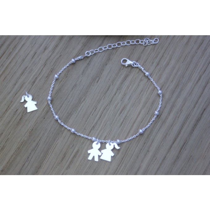 bracelet fin en argent