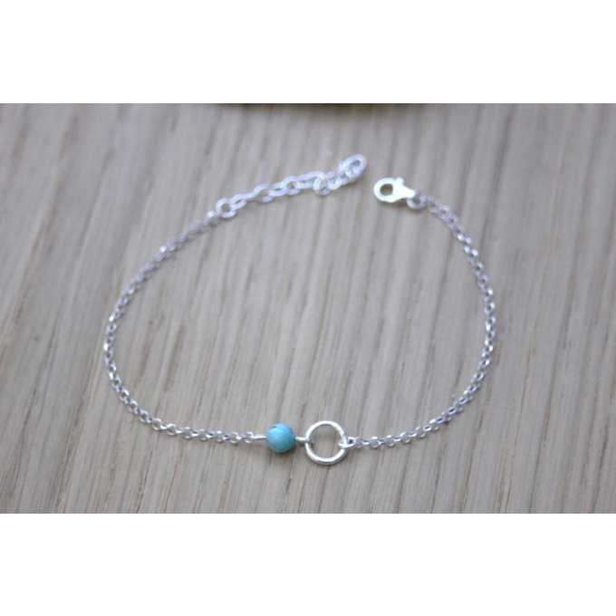 bracelet minimaliste en argent