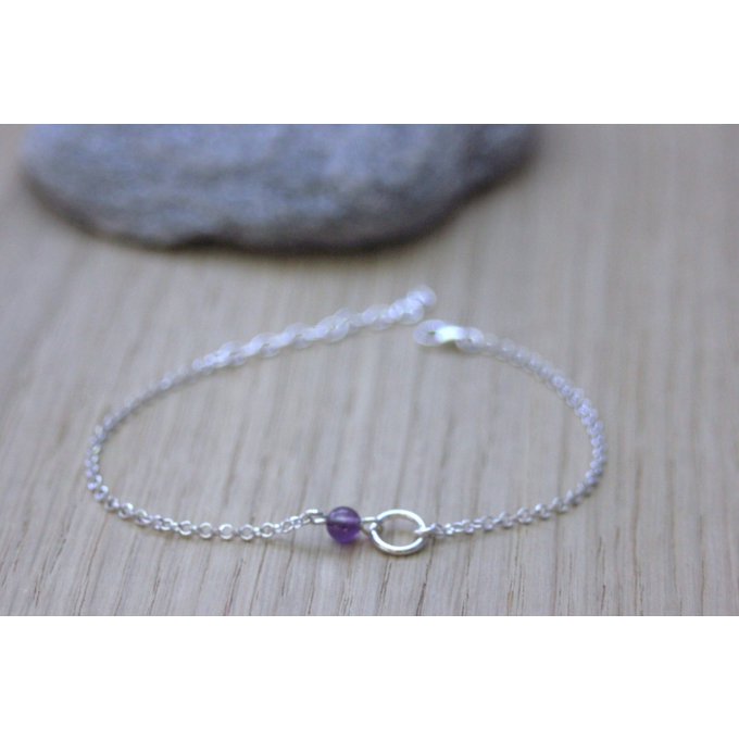 bracelet cercle en argent