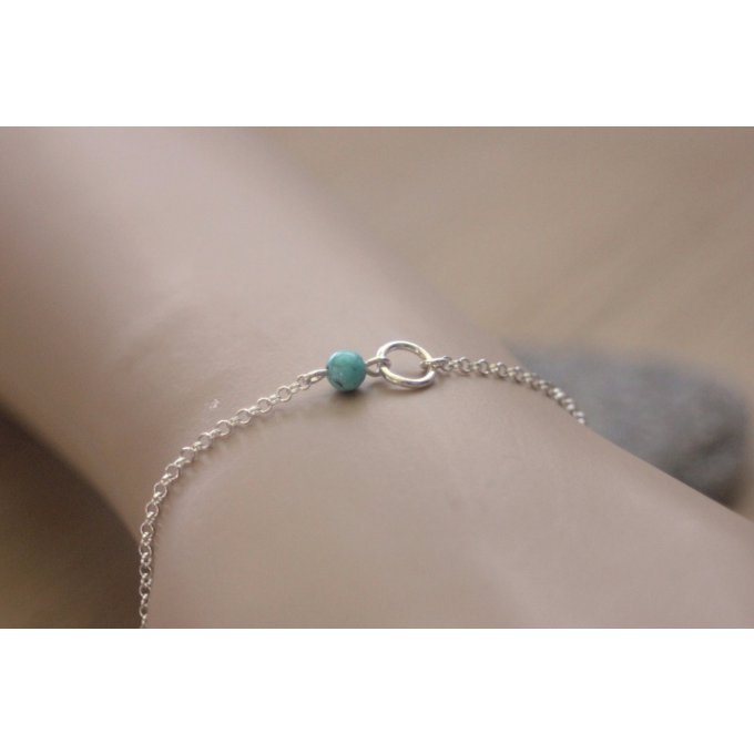 bracelet cercle en argent