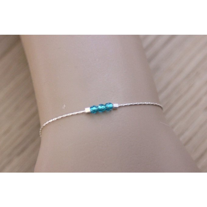 bracelet fin en argent