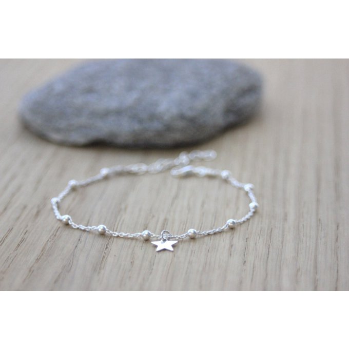 bracelet fin en argent