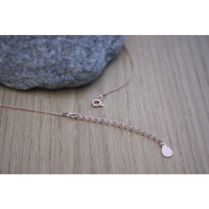 Collier menottes or rose  - collier 50 nuances de grey