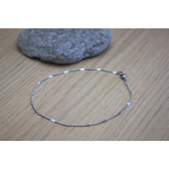 Bracelet de cheville en acier