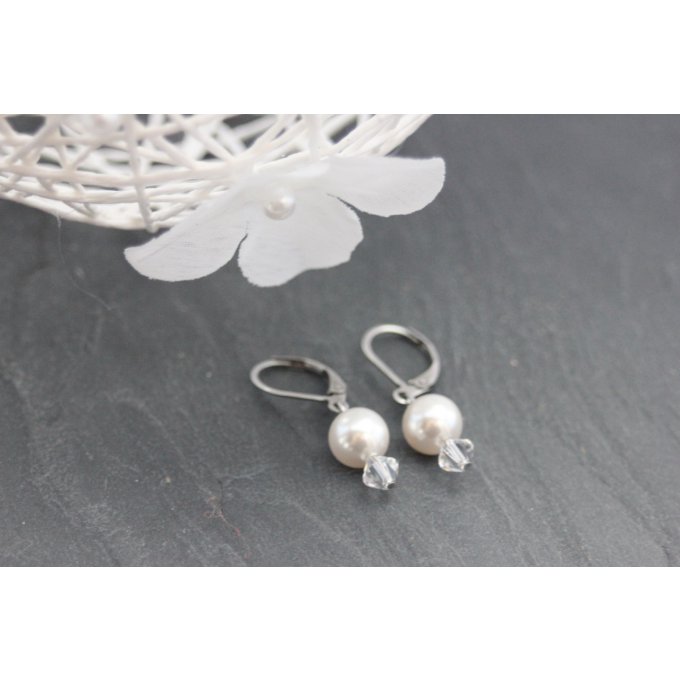 boucles d'oreilles mariage