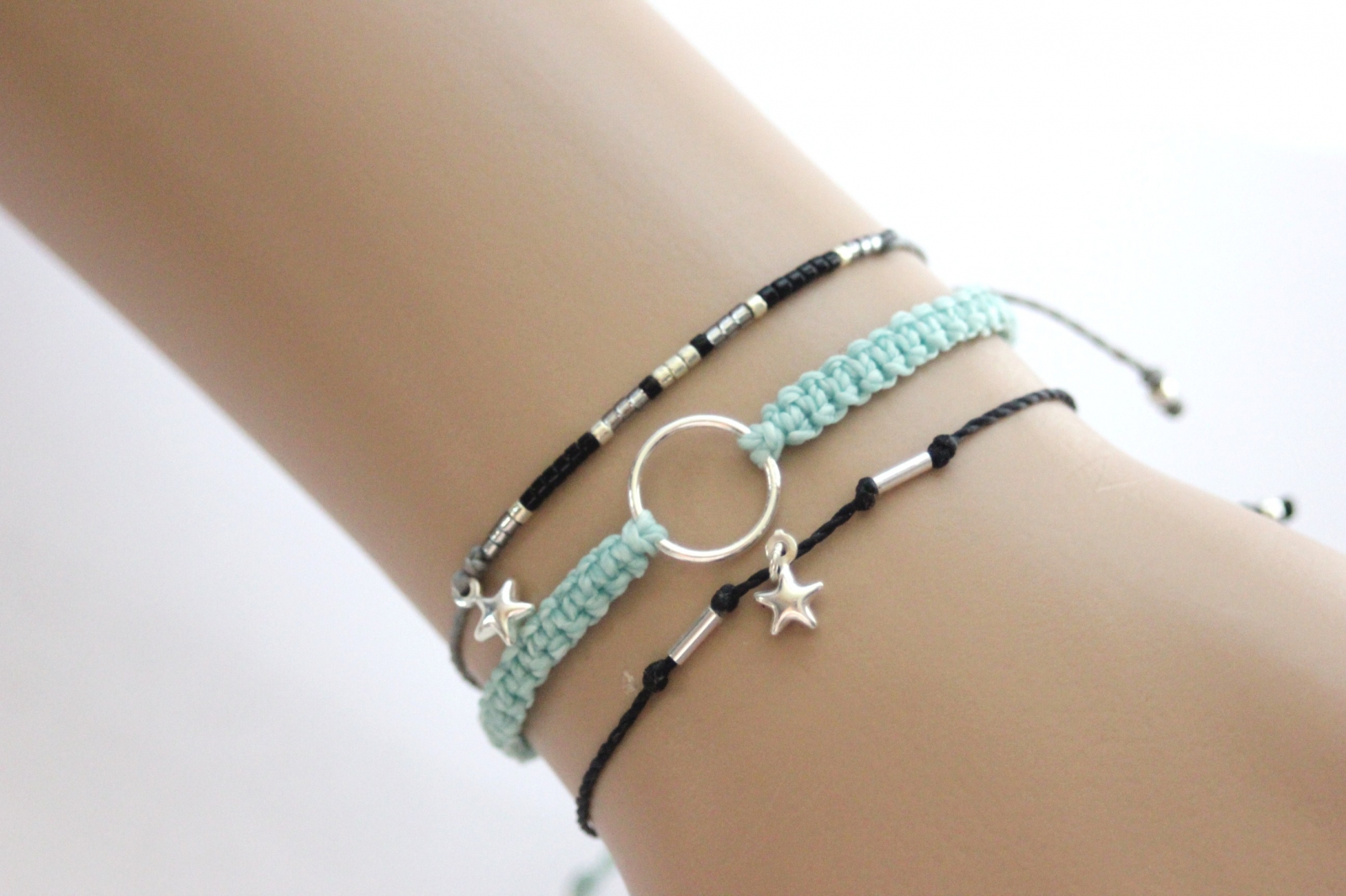 Exemple manchette bracelet cordon by EmmaFashionStyle